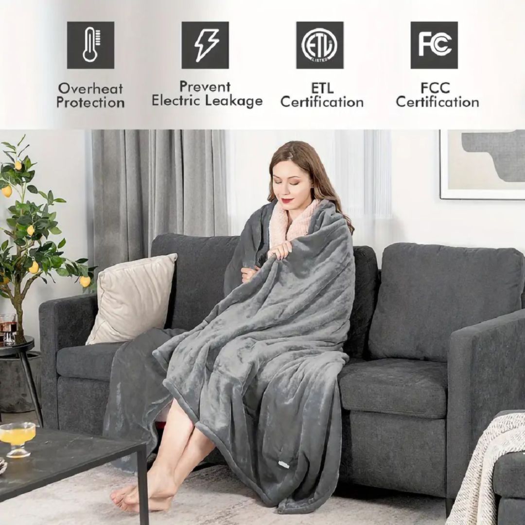SnugControl™ – Queen Heated Blanket