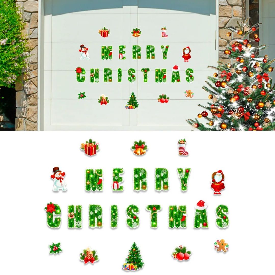 MerryDeco™ – Holiday Sticker Pack