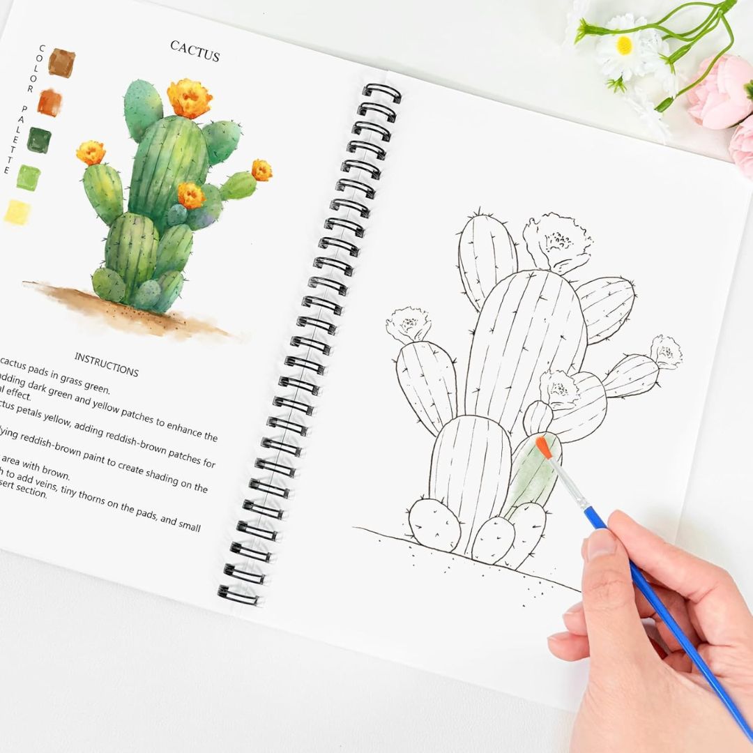 ArtEase™ – Starter Watercolor Notebook
