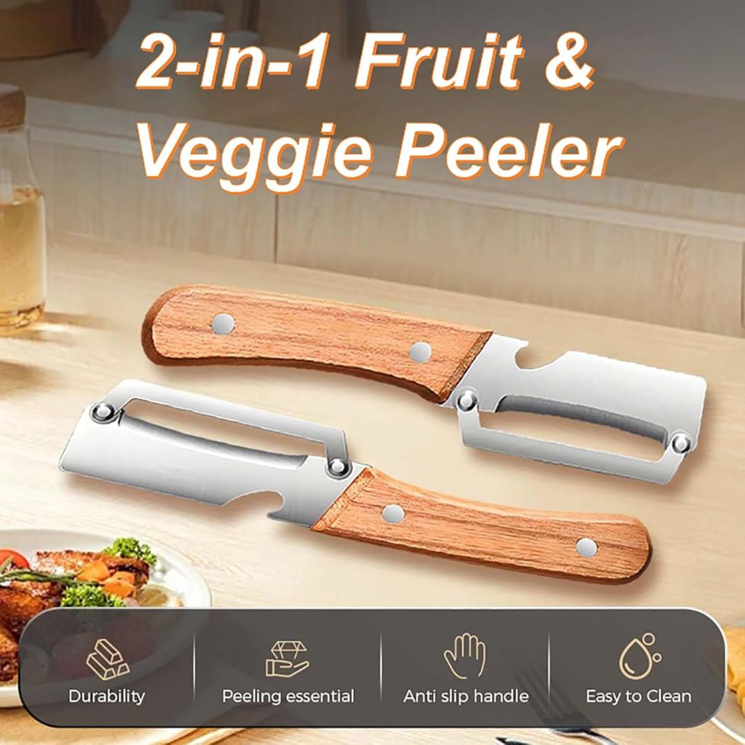 PeelMate™ – Stainless Steel Kitchen Peeler