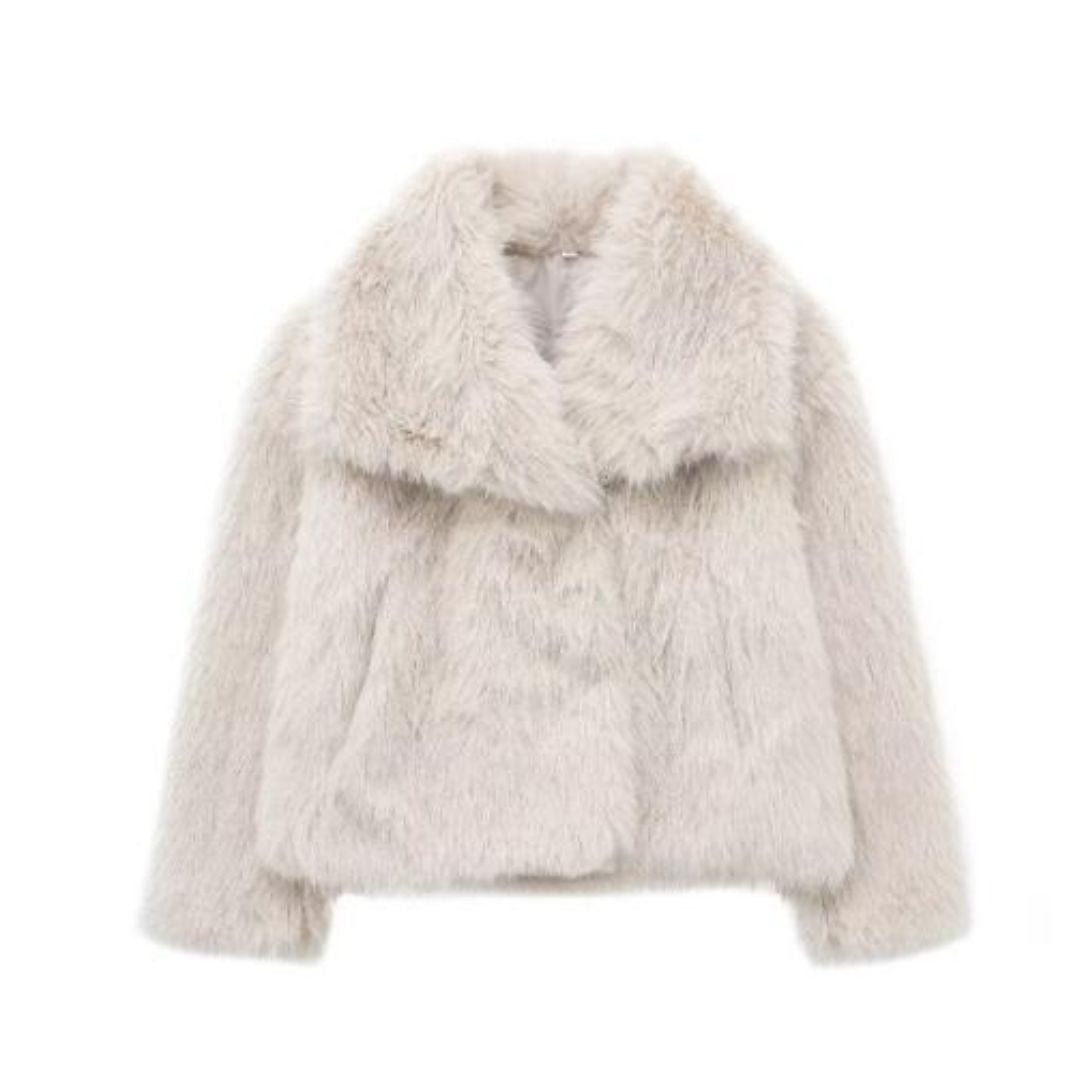 CozyChic™ – Plush Winter Lapel Coat