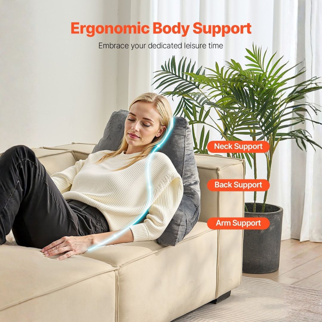 PillowHaven™ – Memory Foam Backrest