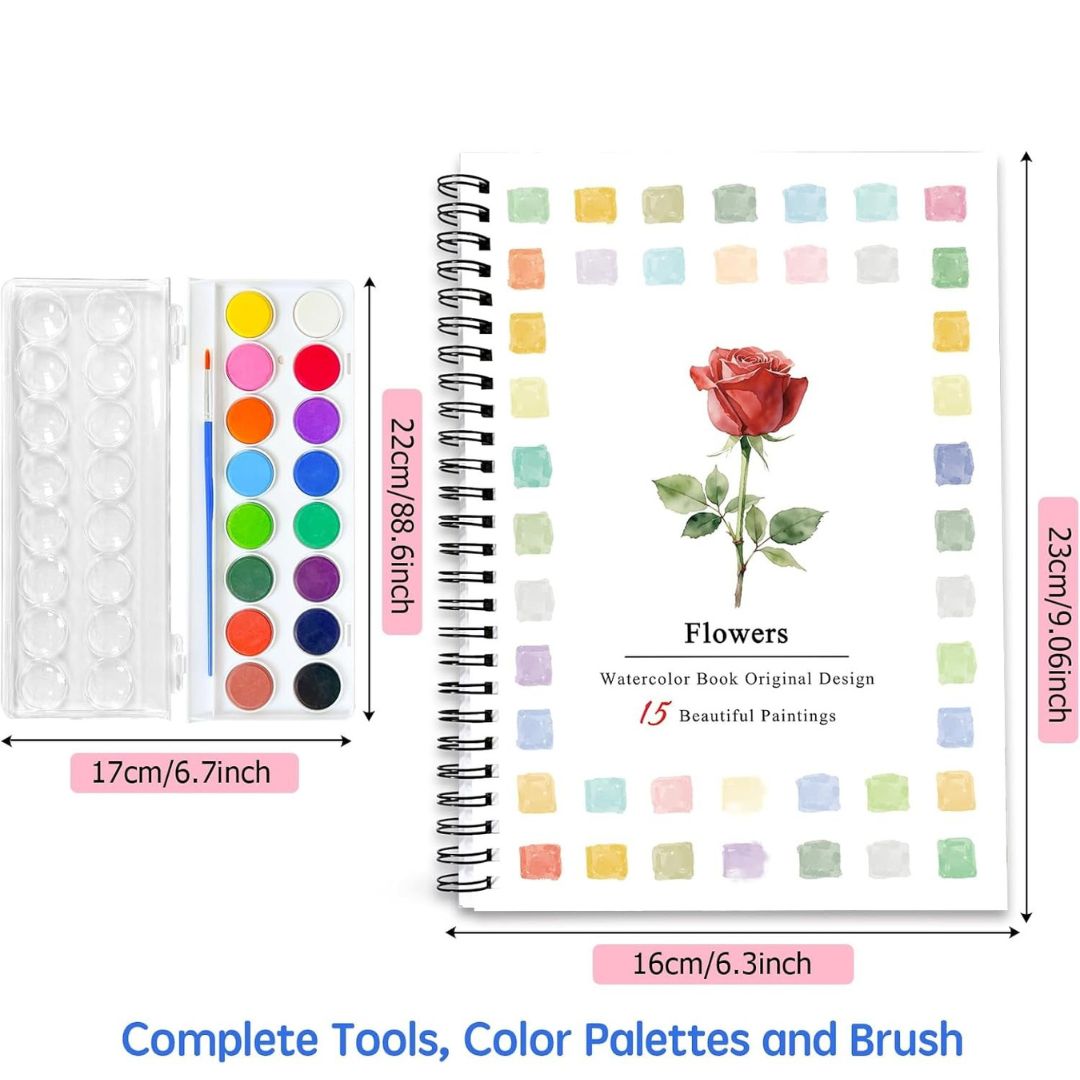 ArtEase™ – Starter Watercolor Notebook
