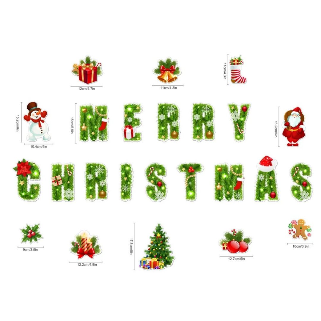 MerryDeco™ – Holiday Sticker Pack