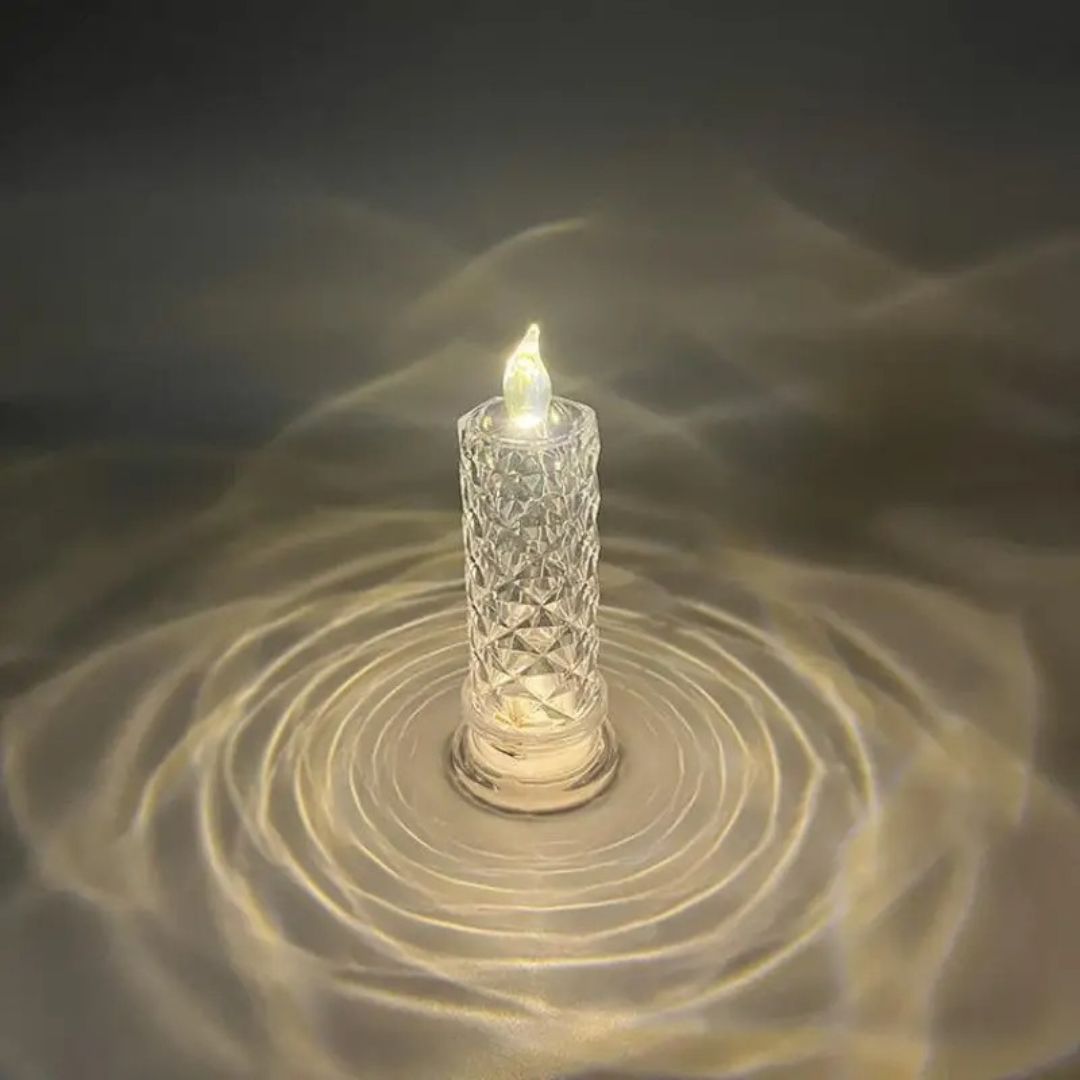 PetalGlow™ – Electronic Rose Candle