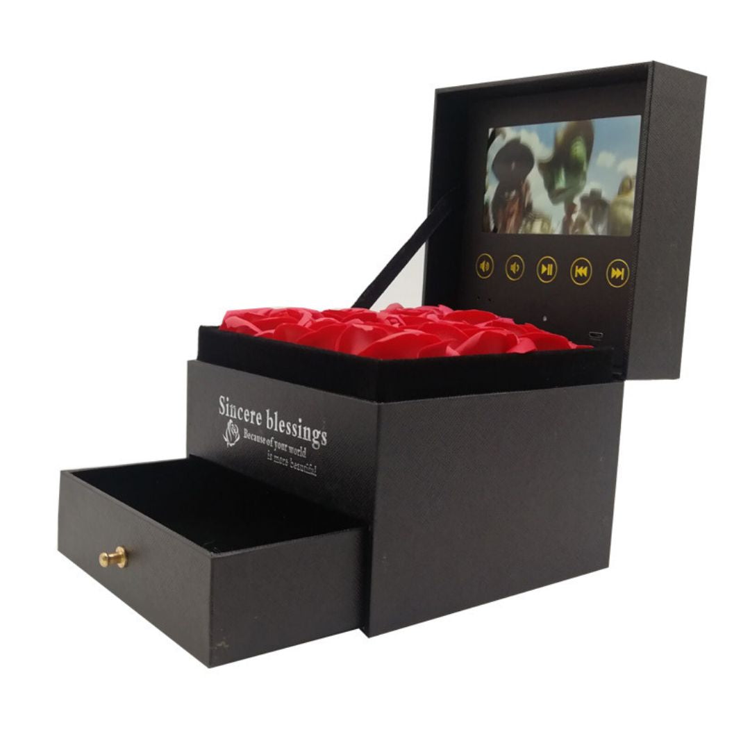 BloomBox™ – Handcrafted Xmas Video Flower Gift
