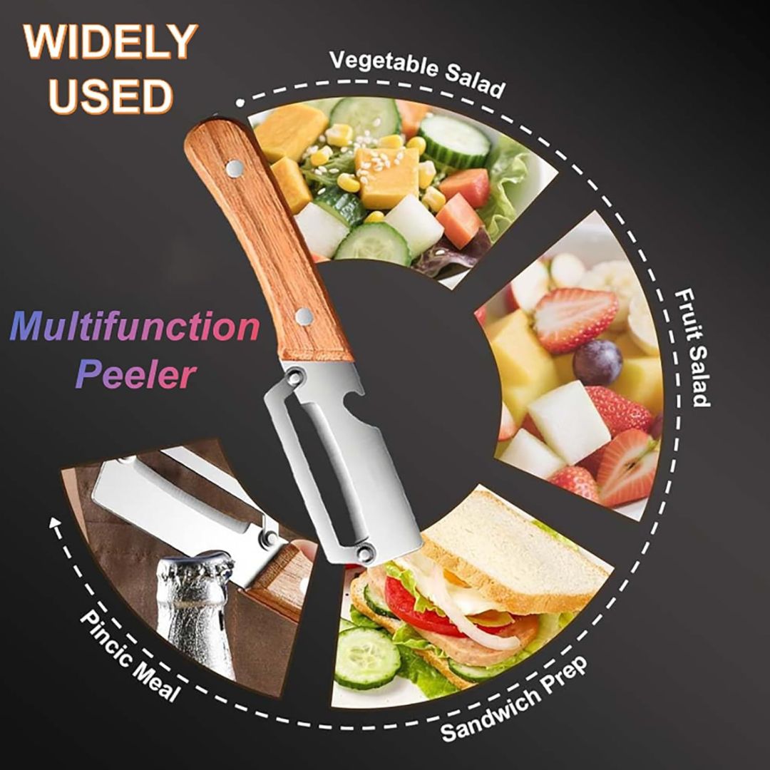 PeelMate™ – Stainless Steel Kitchen Peeler