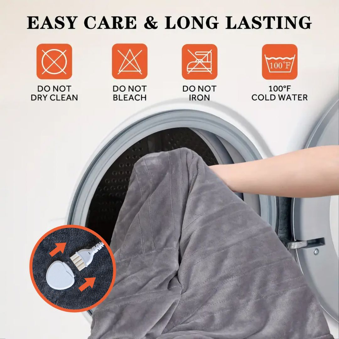SnugControl™ – Queen Heated Blanket