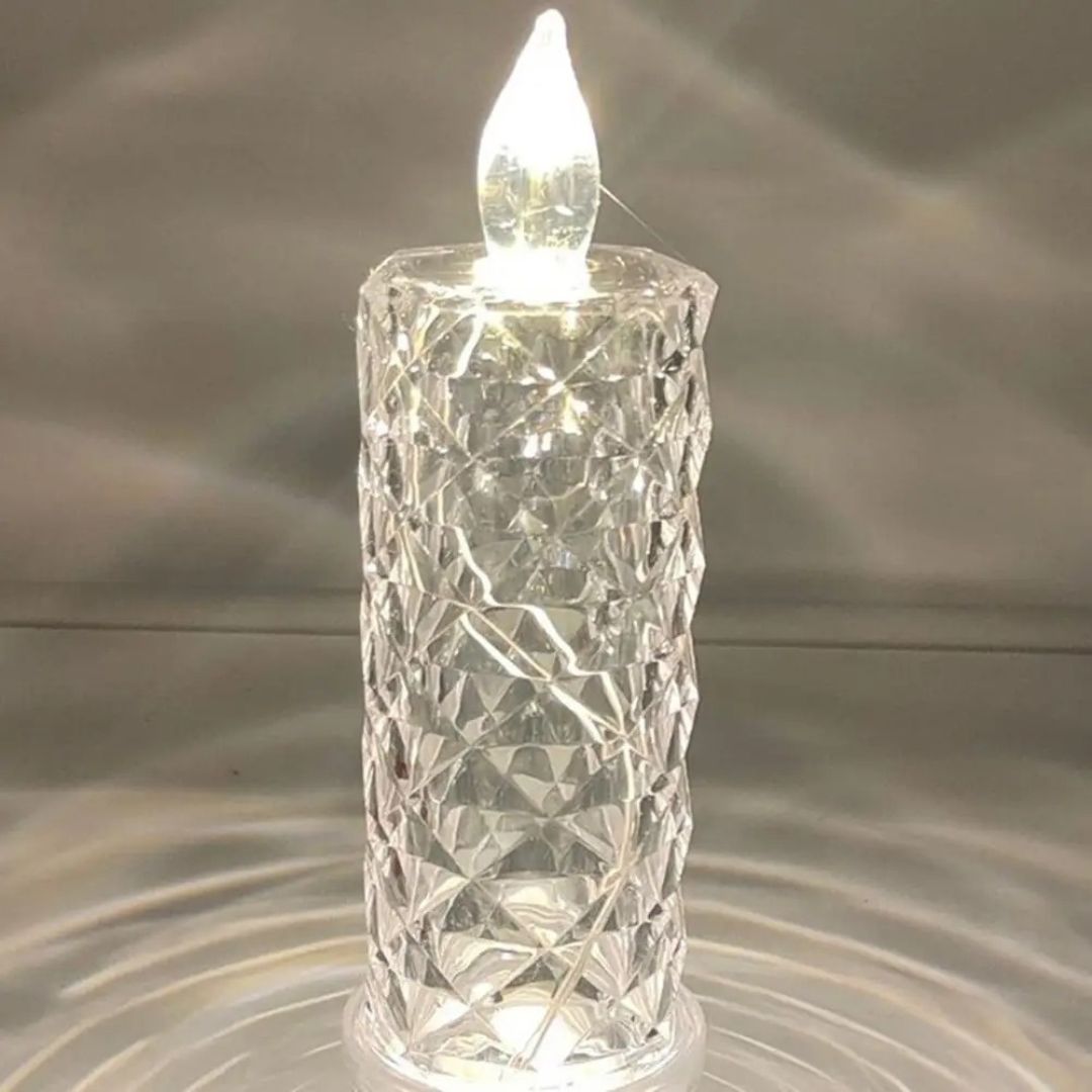 PetalGlow™ – Electronic Rose Candle