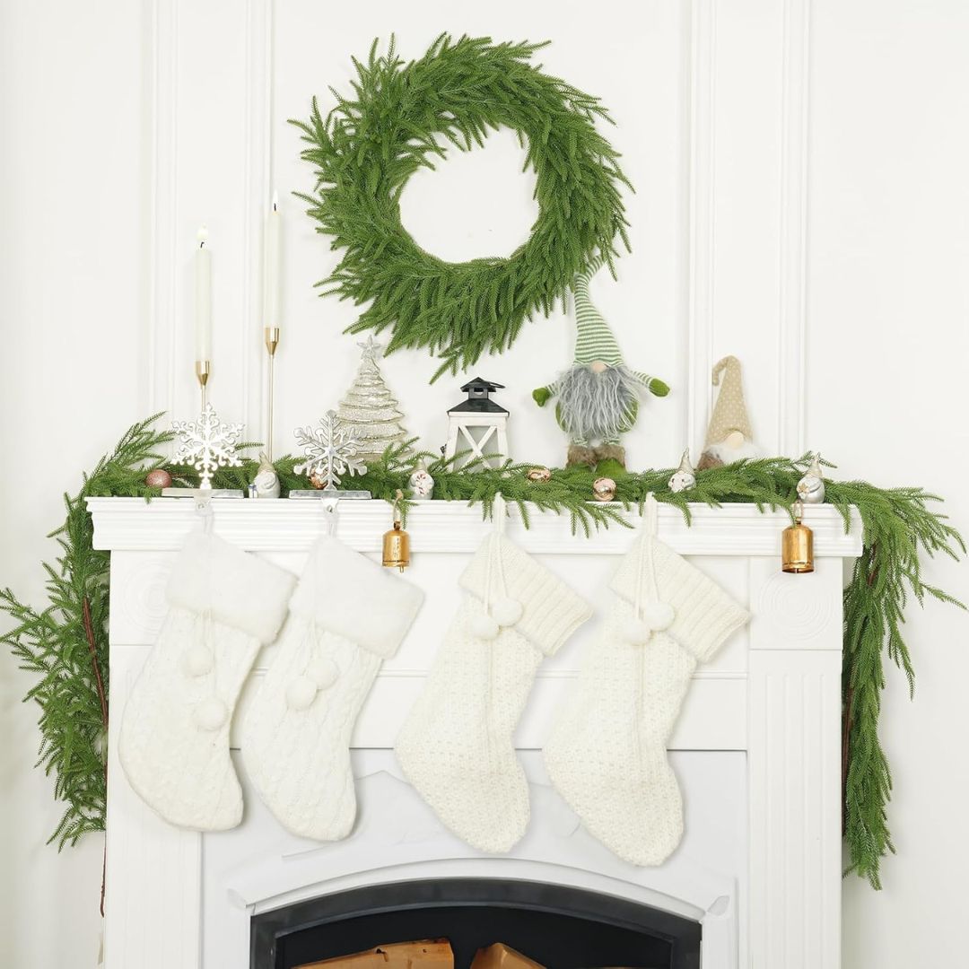 EverGreen™ – Faux 9ft Norfolk Christmas Garland