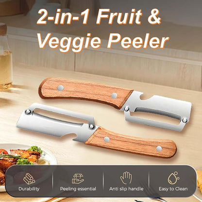 PeelMate™ – Stainless Steel Kitchen Peeler