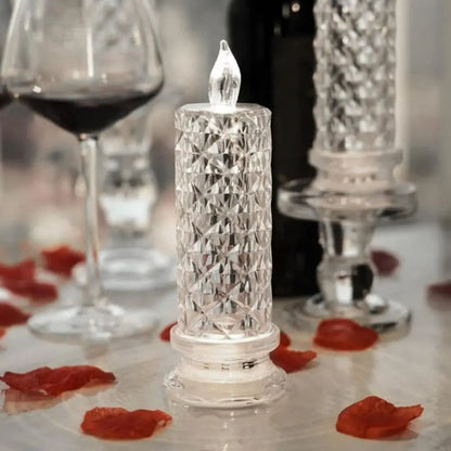 PetalGlow™ – Electronic Rose Candle