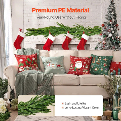 EverGreen™ – Faux 9ft Norfolk Christmas Garland